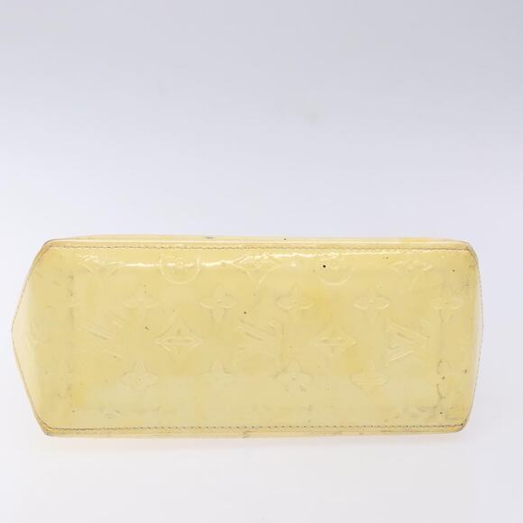 LOUIS VUITTON Monogram Vernis Reade PM Hand Bag Perle M91336 - Picture 9 of 13